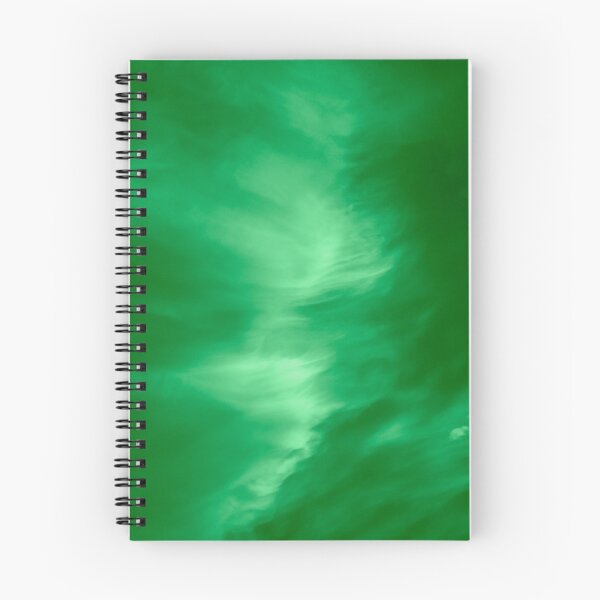 Item preview, Wispy green clouds captured by the warm sunset designed and sold by James-Cole.