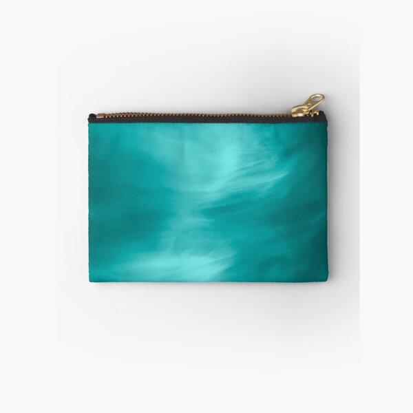 Item preview, Wispy cyan aqua clouds captured by the warm sunset designed and sold by James-Cole.