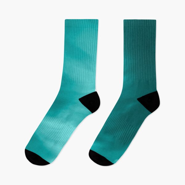 Item preview, Wispy cyan aqua clouds captured by the warm sunset designed and sold by James-Cole.