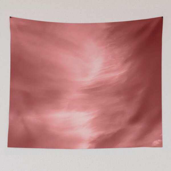 Item preview, Wispy reddish brown clouds captured by the warm sunset designed and sold by James-Cole.
