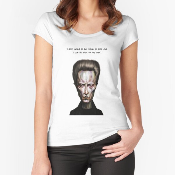 Walken Alone Fitted Scoop T-Shirt