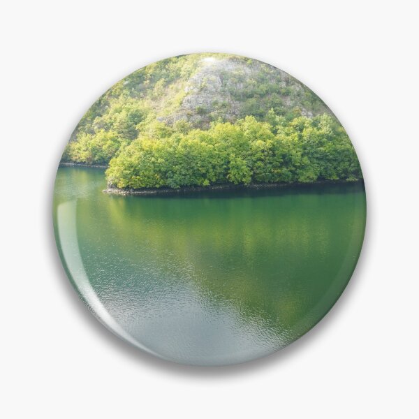 Item preview, Emerald and Jade - Serene Forest Lake in Rich Jewel Tones designed and sold by Georgia Mizuleva.