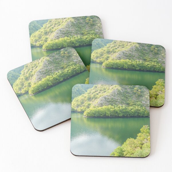 Item preview, Emerald and Jade - Serene Forest Lake in Rich Jewel Tones designed and sold by Georgia Mizuleva.