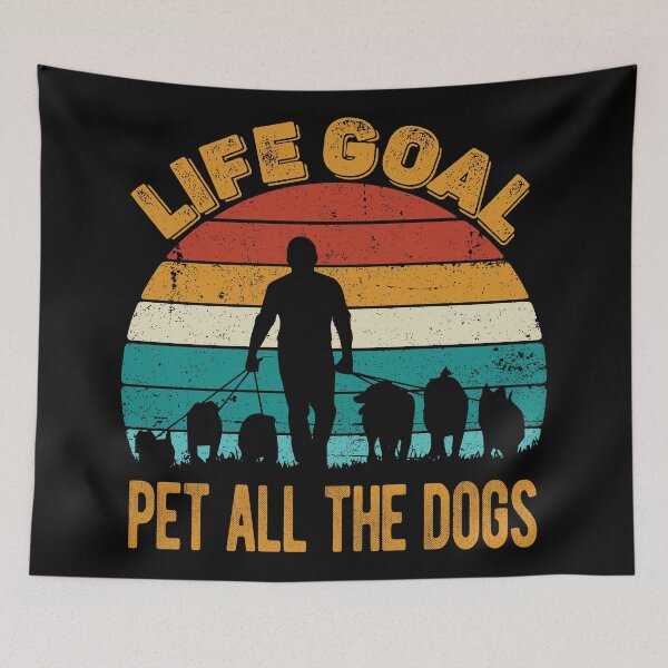 Item preview, Life Goal Pet All The Dogs designed and sold by samah82.