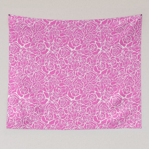Item preview,  Pink Rose Flower 2D Style Pattern background designed and sold by Red-ElYoubi.