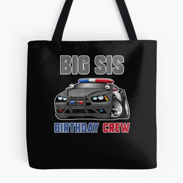 Item preview, Police Car Birthday Big Sis Cop Policeman designed and sold by Lequangtrung.
