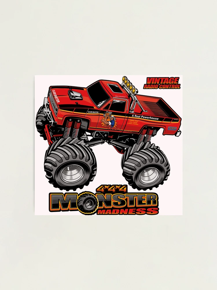 Tamiya 1/10 Super Clod Buster 4X4 Monster Truck Kit, Grey