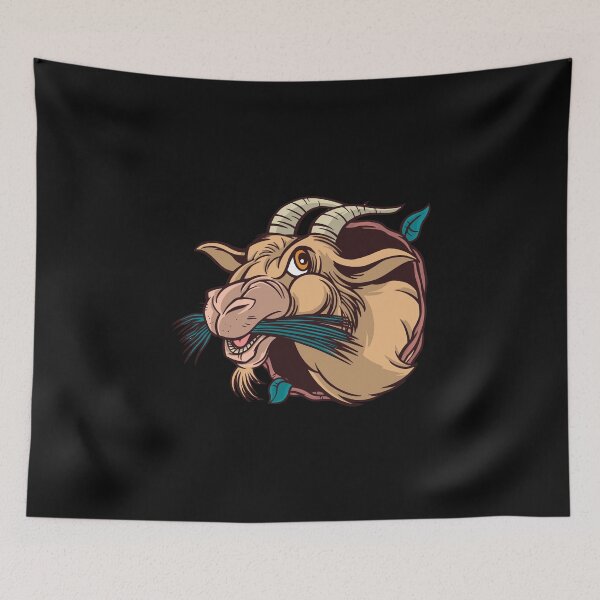 Item preview, Cartoon goat designed and sold by DerSenat.