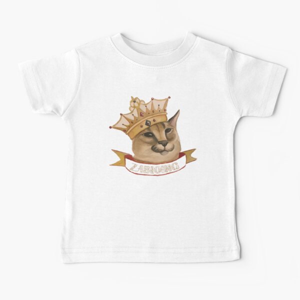 Camiseta Infantil Big Floppa Caracal Flopa Gato LK-083