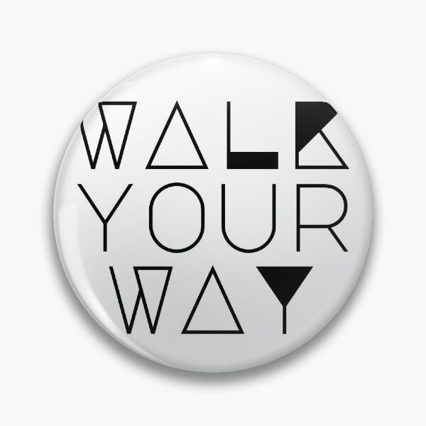 Item preview, WALK YOUR WAY STATEMENT SHIRT MERCHANDISE by MiraiDesigns designed and sold by miraidesigns.