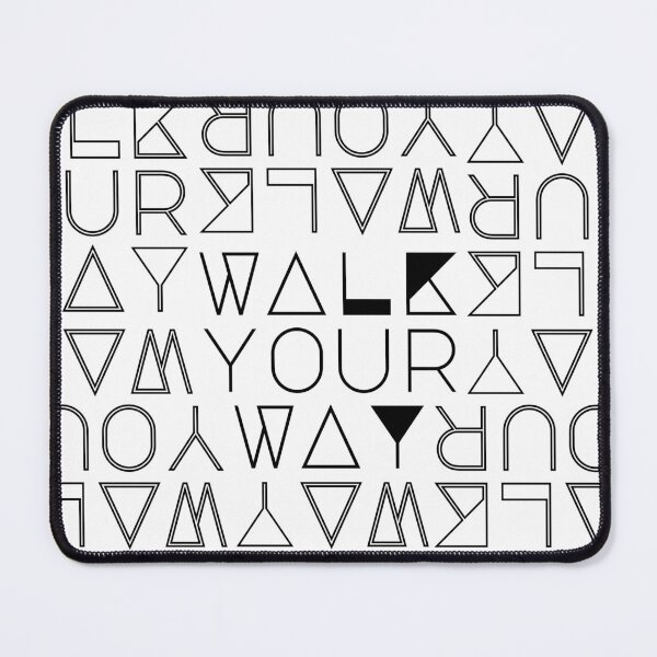 Item preview, WALK YOUR WAY STATEMENT SHIRT MERCHANDISE by MiraiDesigns designed and sold by miraidesigns.