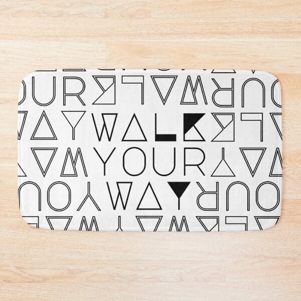 Item preview, WALK YOUR WAY STATEMENT SHIRT MERCHANDISE by MiraiDesigns designed and sold by miraidesigns.