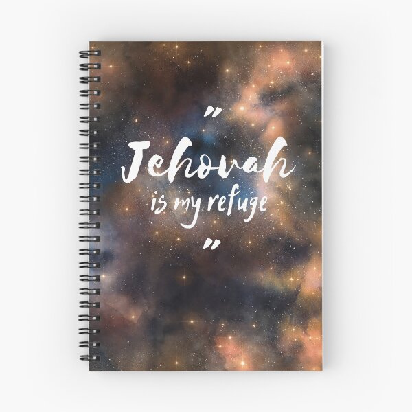 Item preview, Jehovah Is My Refuge JW Bible Verse designed and sold by kuvastudio.