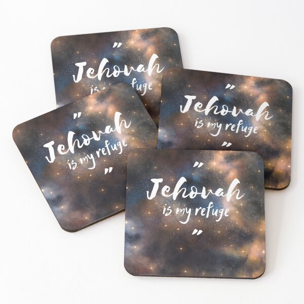 Item preview, Jehovah Is My Refuge JW Bible Verse designed and sold by kuvastudio.