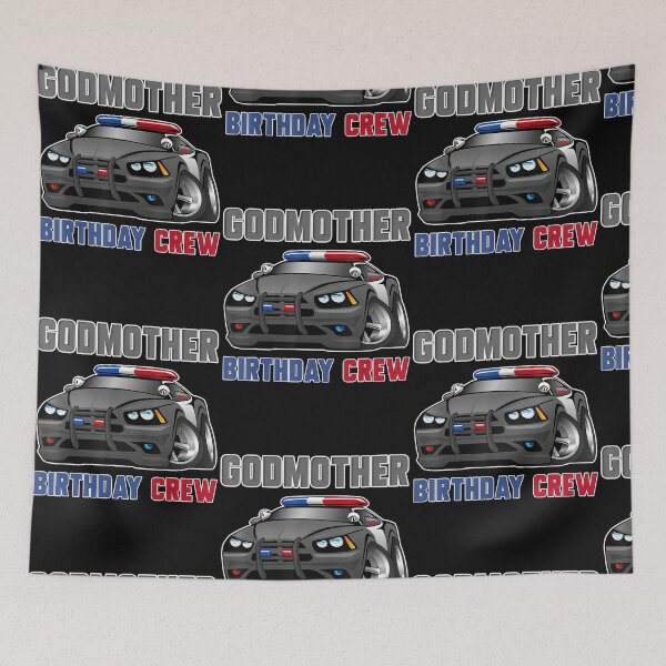 Item preview, Police Car Godmother Birthday Crew Matching designed and sold by Lequangtrung.