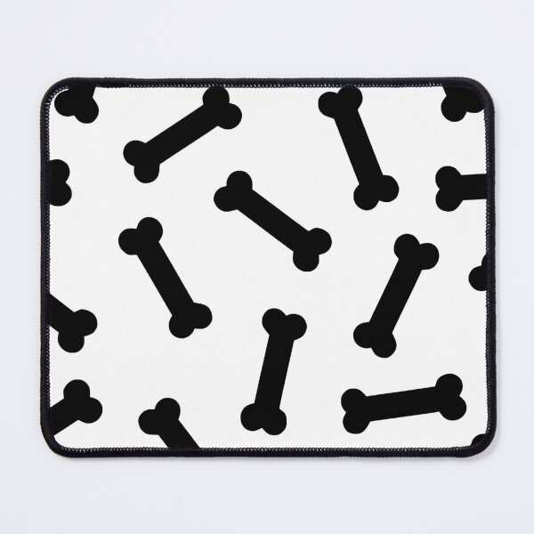 Item preview, Spooky Black Bones Pattern on White designed and sold by evannave.