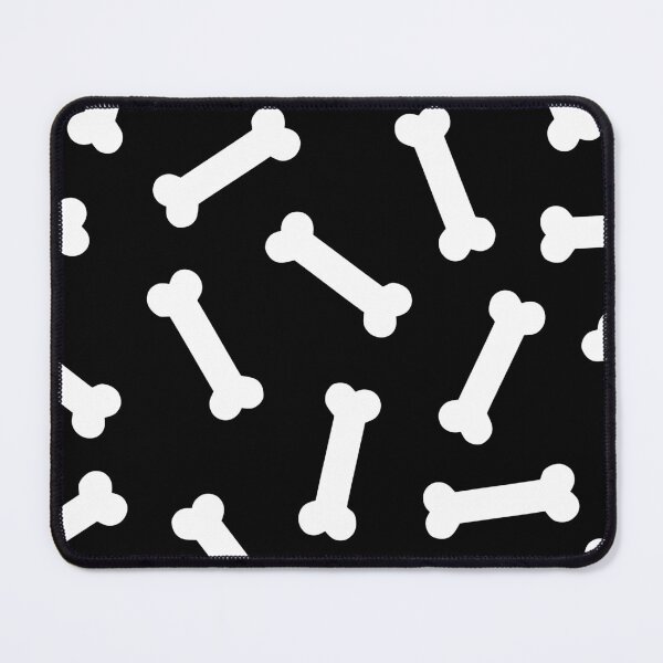 Item preview, Spooky White Bones Pattern on Black designed and sold by evannave.