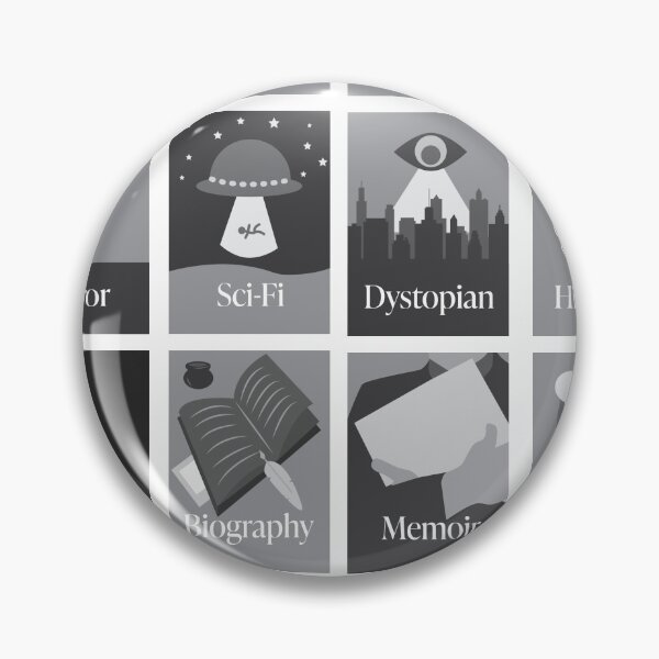 Item preview, Book Genres designed and sold by The British Bunny Hop Shop.