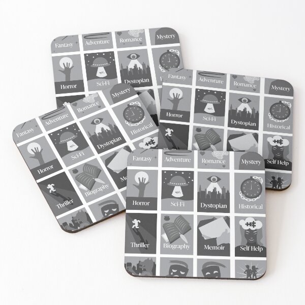 Item preview, Book Genres designed and sold by The British Bunny Hop Shop.