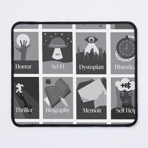 Item preview, Book Genres designed and sold by The British Bunny Hop Shop.