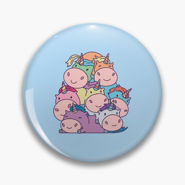 Item preview, Colorful unicorns designed and sold by DerSenat.