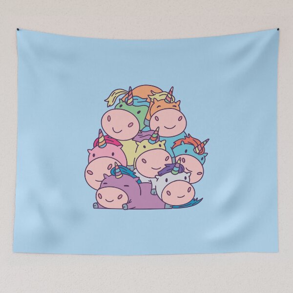 Item preview, Colorful unicorns designed and sold by DerSenat.