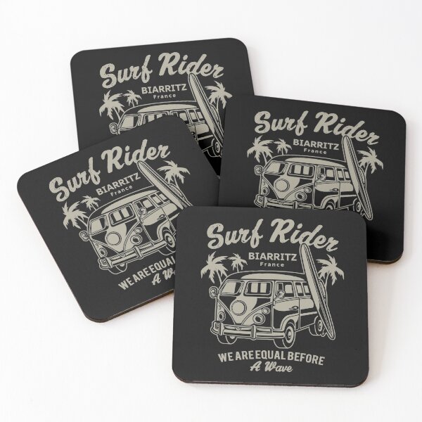 Item preview, Biarritz, France, Europe, Atlantic Ocean - Surf Rider Surfing Destination Vintage Logo designed and sold by Vintage-TM.