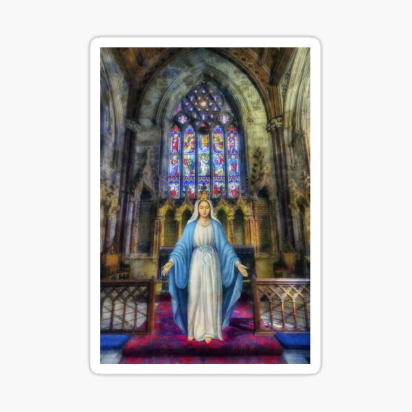 The Virgin Mary Sticker