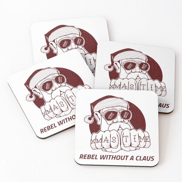 Item preview, Rebel Without a Claus designed and sold by crazydotdesigns.