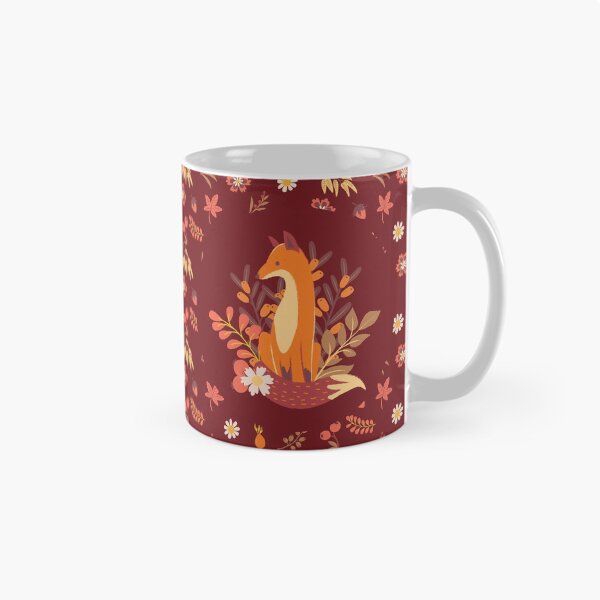 Item preview, Autumn floral and fox  designed and sold by FunnyChameleon.