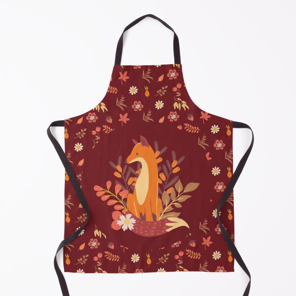 Item preview, Autumn floral and fox  designed and sold by FunnyChameleon.