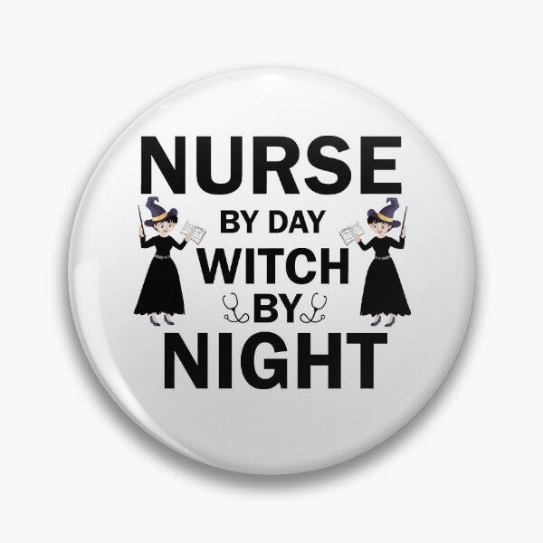 Item preview, Nurse By Day Witch By Night designed and sold by imaneless.