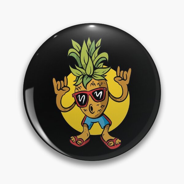 Item preview, Cool pineapple, dancing pineapple designed and sold by DerSenat.