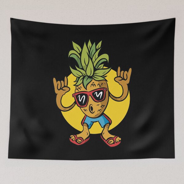 Item preview, Cool pineapple, dancing pineapple designed and sold by DerSenat.