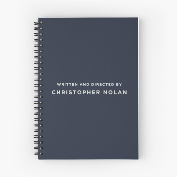 Item preview, Written and Directed by Christopher Nolan designed and sold by luisoart.