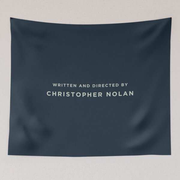 Item preview, Written and Directed by Christopher Nolan designed and sold by luisoart.