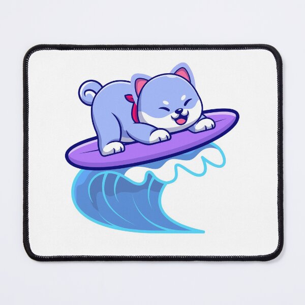 Item preview, Dog On Surfboard shirt, gift, of, for, to, dad, mum, kids, funny  designed and sold by CoolDesign-AS.