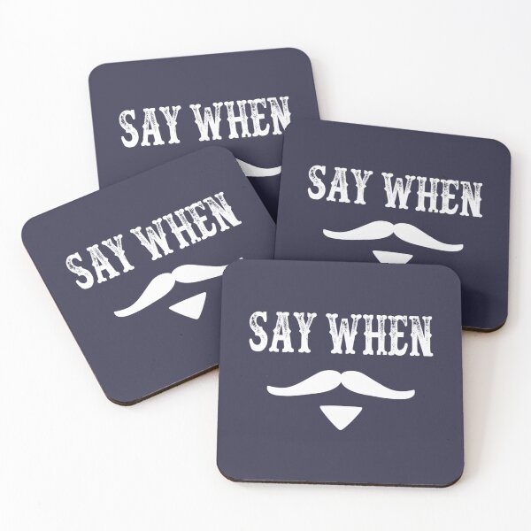 Item preview, Tombstone Quote  Say When  designed and sold by luisoart.