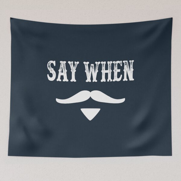 Item preview, Tombstone Quote  Say When  designed and sold by luisoart.