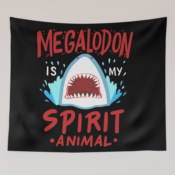 Item preview, Megalodon Is My Spirit Animal designed and sold by Sandra78.