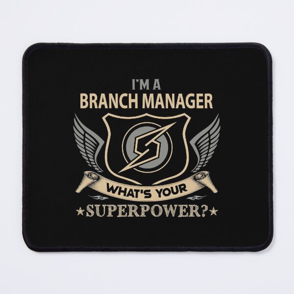 Item preview, Branch Manager T Shirt - Superpower Job Gift Item Tee designed and sold by learkemili.