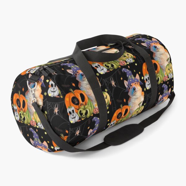Item preview, Witch Corgi & Pumpkin - Funny Dog Lover Jack-O-Lantern Halloween designed and sold by r-silver.