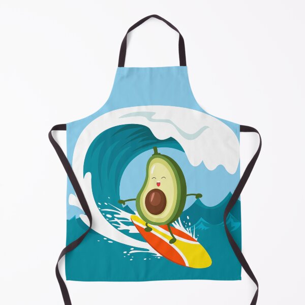 Item preview, Surfing avocado designed and sold by ANikCreations.