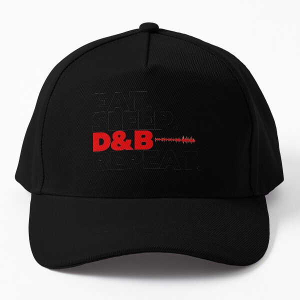 Eat Sleep D&B Repeat Baseball Cap