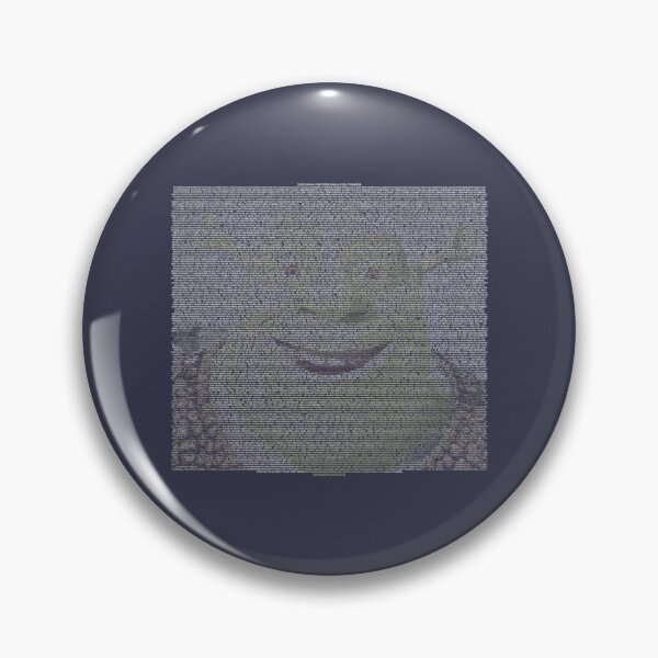 Item preview, SHREK  Entire Script  With Shrek Face designed and sold by luisoart.