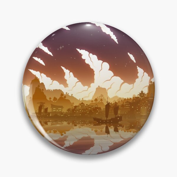 Item preview, Sunset Beyond Liyue designed and sold by Sevenics.