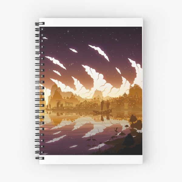 Item preview, Sunset Beyond Liyue designed and sold by Sevenics.