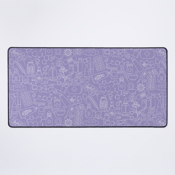 Item preview, Purple pharmacy pattern designed and sold by Eenig.