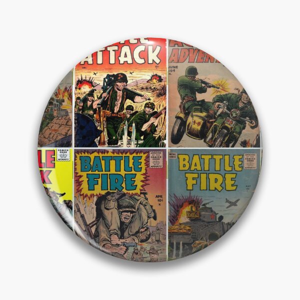 Item preview, Battle Attack, Fire Attack, Action Adventures Comic Book  designed and sold by danaJG.