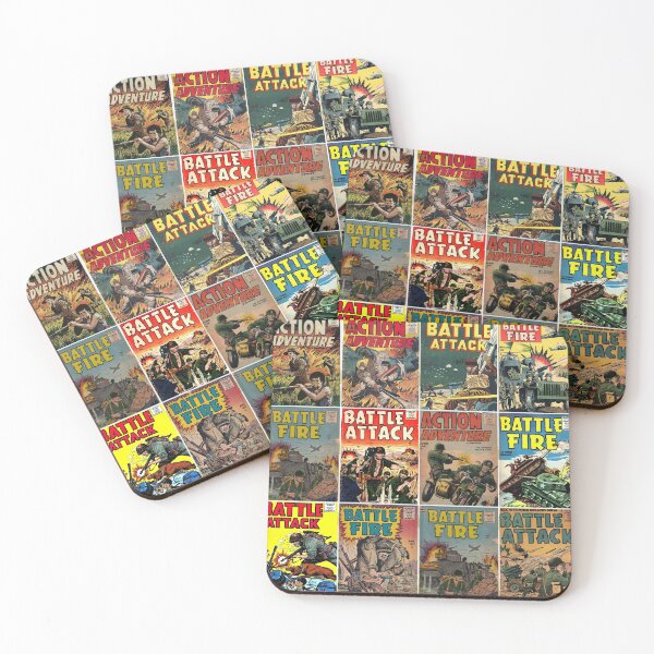 Item preview, Battle Attack, Fire Attack, Action Adventures Comic Book  designed and sold by danaJG.